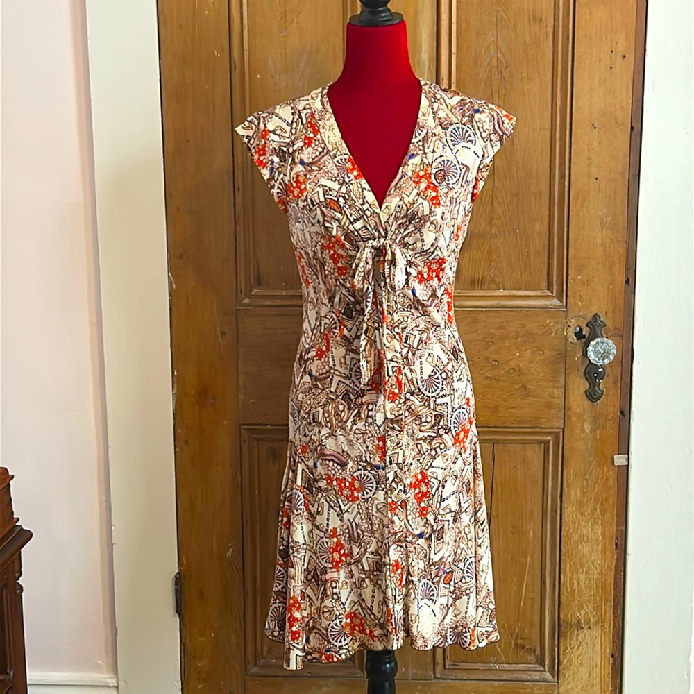 Rare Vintage DVF Silk Dress